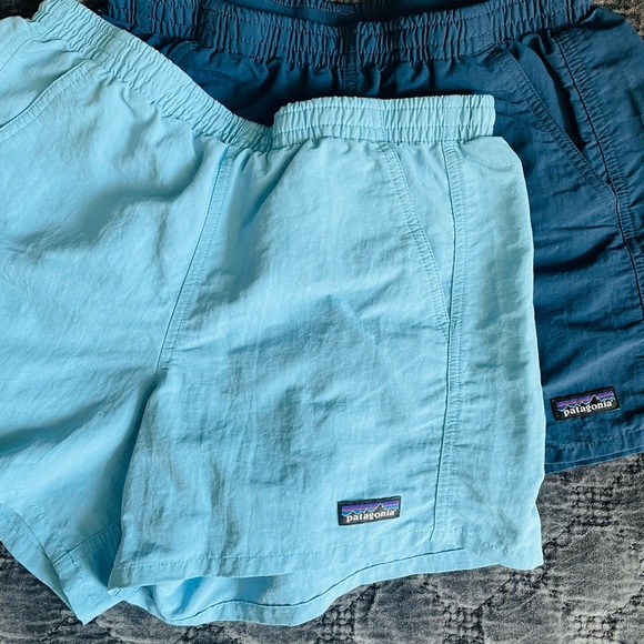 Patagonia Blue Baggies Shorts - Picture 2 of 4